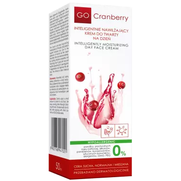 GoCranberry -  GoCranberry Inteligentnie nawilżający krem na dzień